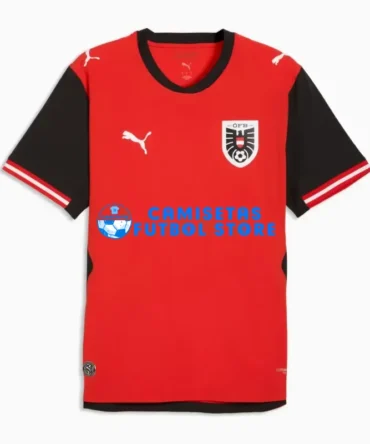 Camiseta Austria 1ª Equipación Mundial 2026 Rojo