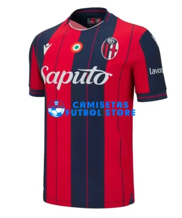 Camiseta Bologna 1ª Equipación 2025/2026 Rojo/Azul