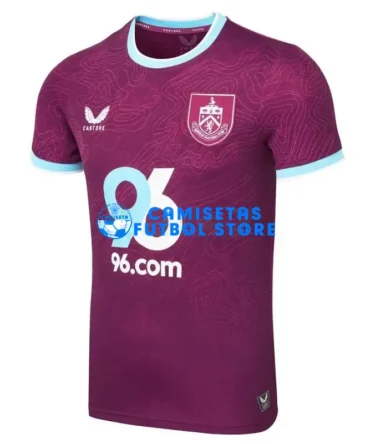 Camiseta Burnley FC 1ª Equipación 2025/2026 Borgoña