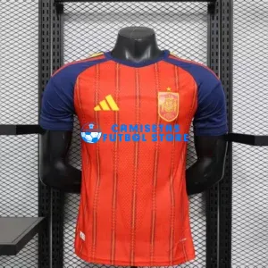 Camiseta España 1ª Equipación Mundial 2026 Rojo/Azul (EDICIÓN JUGADOR)
