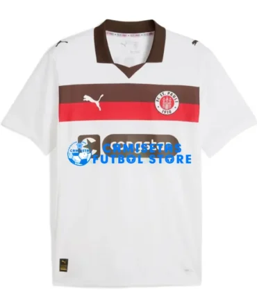 Camiseta FC St. Pauli 2ª Equipación 2025/2026 Blanco
