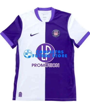 Camiseta Toulouse FC 1ª Equipación 2025/2026 Morado/Blanco