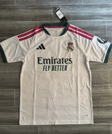 Camiseta Real Madrid 2026/2027 Blanco con Parche HP