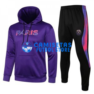 Sudadera PSG 2021/2022 Con Capucha Kit Púrpura