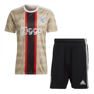 Camiseta Ajax de Ámsterdam 3ª Equipación 2022/2023 Niño Kit