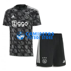 Camiseta Ajax de Ámsterdam 3ª Equipación 2023/2024 Niño Kit