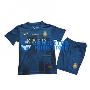 Camiseta Al-Nassr FC 2ª Equipación 2023/2024 Niño Kit