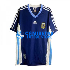 Camiseta Argentina 2ª Equipación Retro 1998