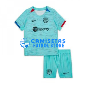 Camiseta Barcelona 3ª Equipación 2023/2024 Niño Kit