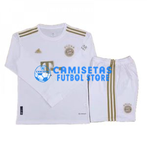 Camiseta Bayern Múnich 2ª Equipación 2022/2023 Kit ML
