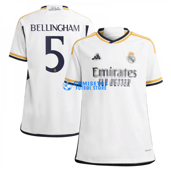 Camiseta Bellingham 5 Real Madrid 1ª Equipación 2023/2024