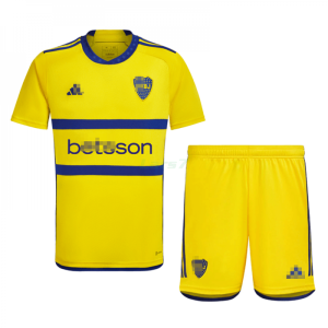 Camiseta Boca Junior 2ª Equipación 2023/2024 Niño Kit