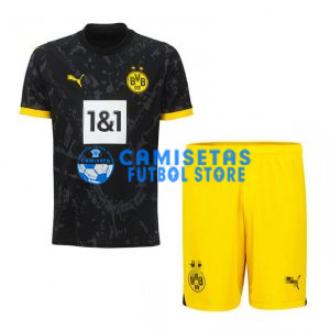 Camiseta Borussia Dortmund 2ª Equipación 2023/2024 Niño Kit