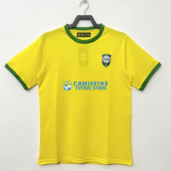 Camiseta Brasil 1ª Equipación Retro 1970