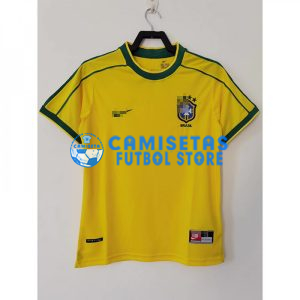 Camiseta Brasil 1ª Equipación Retro 1998