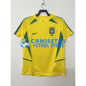 Camiseta Brasil 1ª Equipación Retro 2002