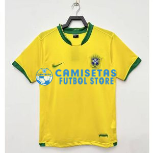 Camiseta Brasil 1ª Equipación Retro 2006