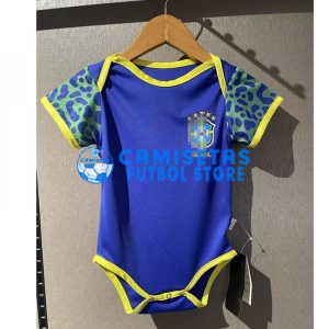 Camiseta Brasil 2ª Equipación 2022 Baby