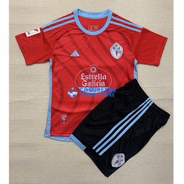 Camiseta Celta De Vigo 2ª Equipación 2023/2024 Niño Kit