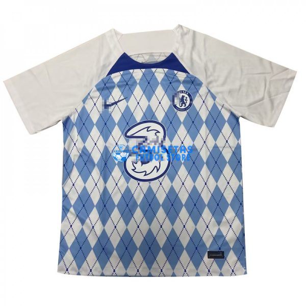 Camiseta Chelsea FC 2023/2024 Blanco/Azul