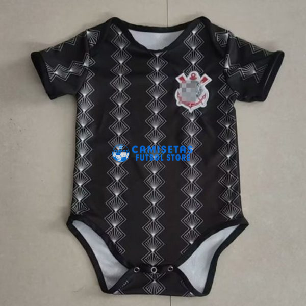 Camiseta Corinthians 2023/2024 Negro Baby