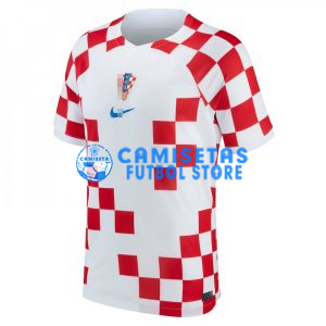 Camiseta Croacia 1ª Equipación 2022 Mundial