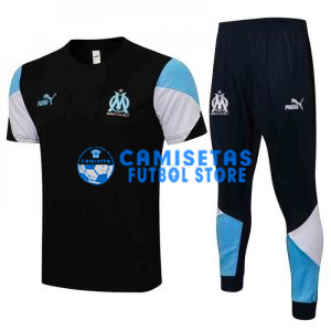 Camiseta De Entrenamiento Olympique Marsella 2021/2022 Kit Negro