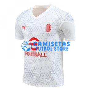 Camiseta de Entrenamiento AC Milan 2023/2024 Blanco