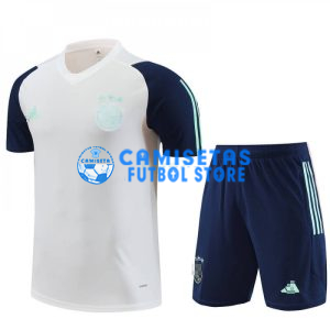 Camiseta de Entrenamiento Ajax de Ámsterdam 2023/2024 Kit Blanco/Azul Marino