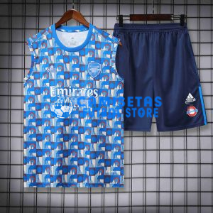 Camiseta de Entrenamiento Arsenal Sin Mangas 2022/2023 Kit Azul