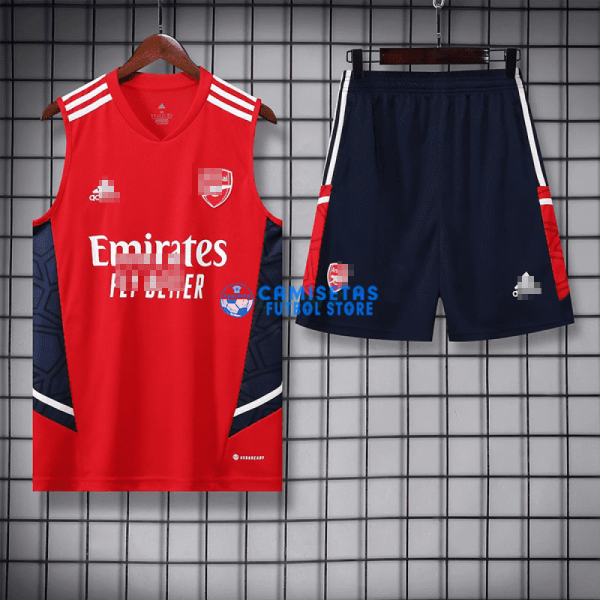 Camiseta de Entrenamiento Arsenal Sin Mangas 2022/2023 Kit Rojo