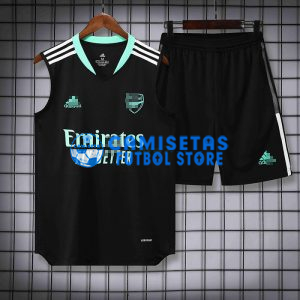 Camiseta de Entrenamiento Arsenal Sin Mangas 2022/2023 Kit Negro