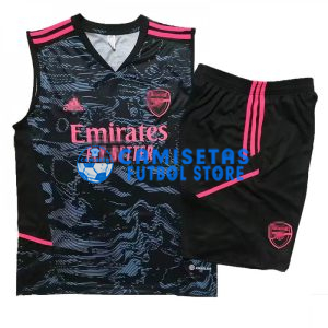 Camiseta de Entrenamiento Arsenal Sin Mangas 2023/2024 Kit Negro