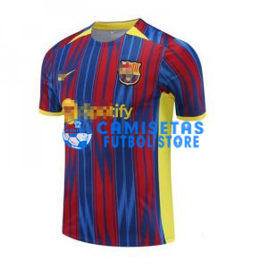 Camiseta de Entrenamiento Barcelona 2023/2024 Azul/Rojo