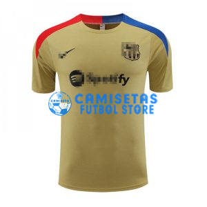 Camiseta de Entrenamiento Barcelona 2023/2024 Dorado
