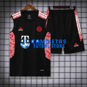 Camiseta de Entrenamiento Bayern Múnich Sin Mangas 2022/2023 Kit Negro