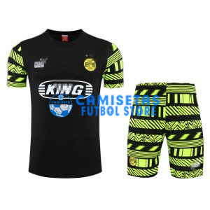 Camiseta de Entrenamiento Borussia Dortmund 2022/2023 Kit Negro/Amarillo