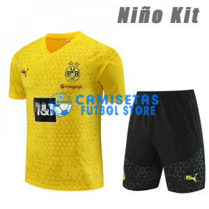 Camiseta de Entrenamiento Borussia Dortmund 2023/2024 Niño Kit Amarillo