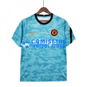 Camiseta de Entrenamiento Chelsea FC 2021/2022 Azul Claro