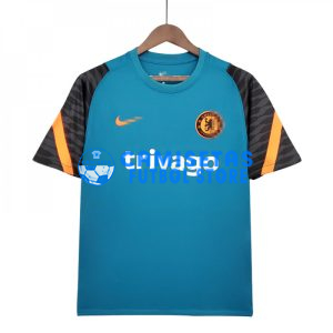 Camiseta de Entrenamiento Chelsea FC 2021/2022 Azul/Negro