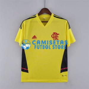 Camiseta De Entrenamiento Flamengo 2022/2023 Amarillo/Negro