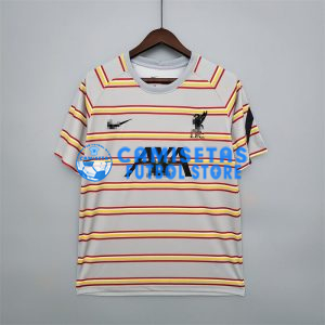 Camiseta De Entrenamiento Manchester United 2021/2022 Gris