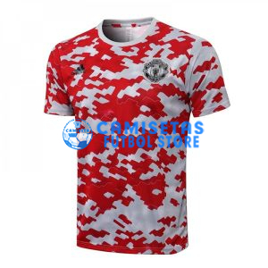 Camiseta de Entrenamiento Manchester United 2021/2022 Rojo/Blanco