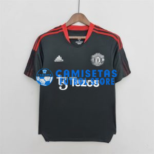 Camiseta de Entrenamiento Manchester United 2022/2023 Negro