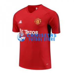 Camiseta de Entrenamiento Manchester United 2023/2024 Rojo