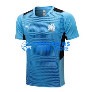 Camiseta de Entrenamiento Olympique Marsella 2021/2022 Azul Claro