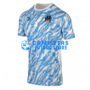 Camiseta de Entrenamiento Olympique Marsella 2021/2022 Blanco/Azul