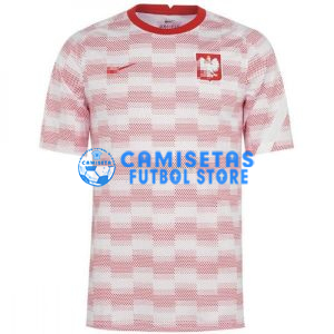 Camiseta de Entrenamiento Polonia 2021 Rosa/Blanco