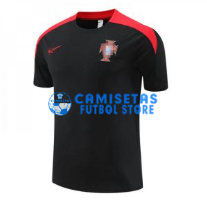 Camiseta de Entrenamiento Portugal 2023 Negro