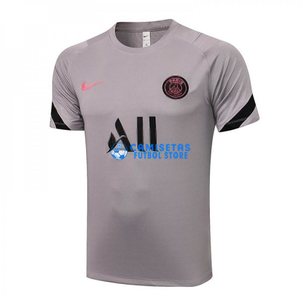 Camiseta de Entrenamiento PSG 2021/2022 Gris Claro